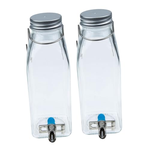 DOITOOL Trinkspenderflasche 350ml für Auslaufsichere Hamstertränke für Haustiere 2 Flaschen von DOITOOL