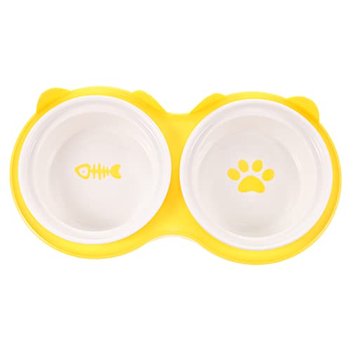DOITOOL Ergonomischer Katzennapf Aus Keramik Separate Näpfe Große Größe Zum Füttern Von Haustieren Keine Toten Ecken DOITOOL Ergonomischer Katzennapf Aus Keramik Separate Näpfe Große Größe Zum Füttern Von Haustieren Keine Toten Ecken von DOITOOL