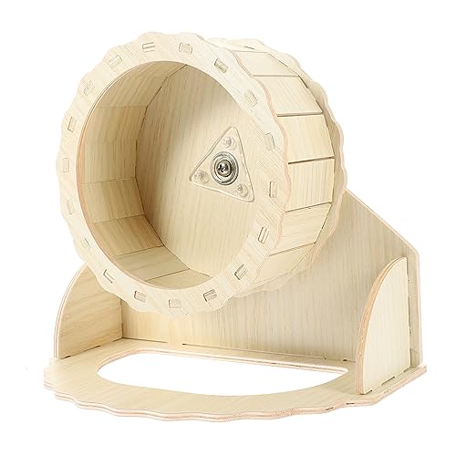 DOITOOL Mini-laufrad-Spielzeug Für Hamster Eichhörnchen-laufrad Leises Haustierspielzeug Ideal Für Kleintiere Mit Ständer Für Hamster Eichhörnchen von DOITOOL