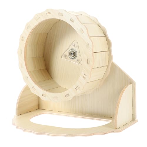 DOITOOL Eichhörnchen-laufrad-Spielzeug Hamster-laufrad Haustier-übungsspielzeug Mit Ständer Ideal Für Kleintiere Leise Und Sicher Für Hamster Eichhörnchen von DOITOOL