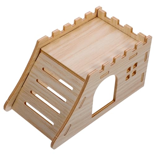 DOITOOL Luxuriöser Meerschweinchenkäfig Stabiler Hamsterversteck Aus Holz Mit Rampe Für Den Spielbereich DOITOOL Luxuriöser Meerschweinchenkäfig Stabiler Hamsterversteck Aus Holz Mit Rampe Für Den Spielbereich von DOITOOL