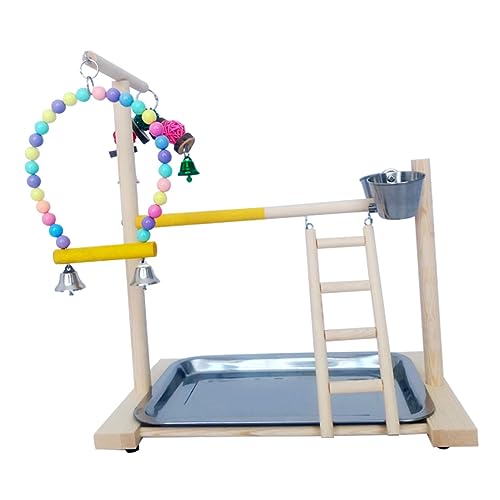 DOITOOL Papagei Stehen Rack Pet Ausbildung Stehen Vogel Spielzeug Papagei Interaktion Playstand Desktop Ausbildung Regal Sicher DOITOOL Papagei Stehen Rack Pet Ausbildung Stehen Vogel Spielzeug Papagei Interaktion Playstand Desktop Ausbildung Regal Sicher von DOITOOL