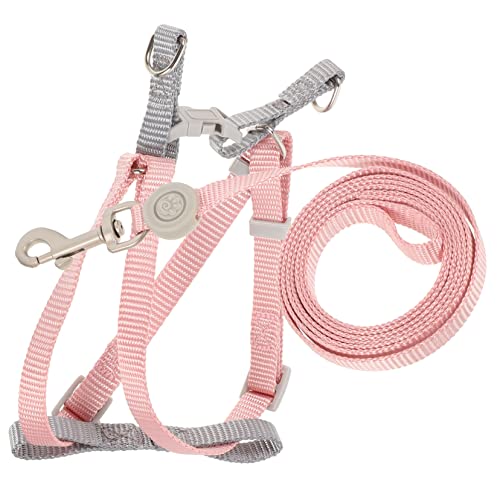 DOITOOL Robuste Haustier-katzenleine Mit Weicher Netzstruktur Verstellbare Länge Kätzchenleine Winkelbewegung Modischer Look DOITOOL Robuste Haustier-katzenleine Mit Weicher Netzstruktur Verstellbare Länge Kätzchenleine Winkelbewegung Modischer Look von DOITOOL