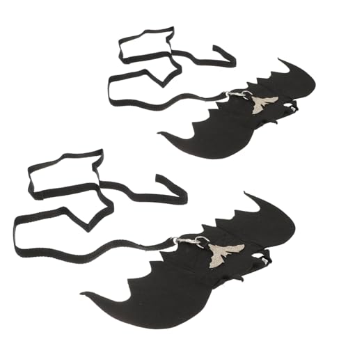DOITOOL 1 Satz 2 STK Halloween Fledermaus Flügel Party Haustier Verwandelt Sich in Eine Leine Kleine Hunde-Outfits Halloween-haustierbandana G45 Pu Katzengeschirr Mädchen DOITOOL 1 Satz 2 STK Halloween Fledermaus Flügel Party Haustier Verwandelt Sich in Eine Leine Kleine Hunde-Outfits Halloween-haustierbandana G45 Pu Katzengeschirr Mädchen von DOITOOL