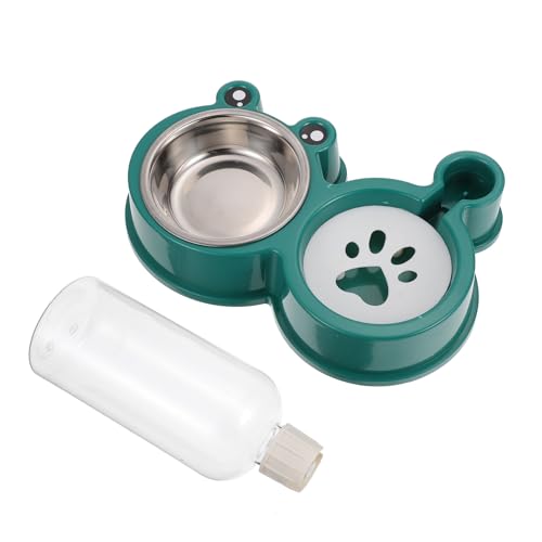 DOITOOL 1Stk Haustiernapf Wasserspender mit Schale Slow Feeder-Welpe Katzennäpfe Hundenäpfe Katzennapf Hund Fressnapf Hundespender Katzen und Hunde Zubringer Futternapf für Katzen Plastik von DOITOOL