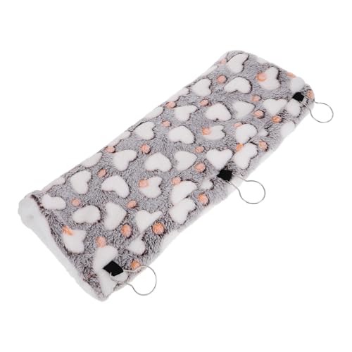 DOITOOL Meerschweinchen-top-hamsternest Plüsch-Hamster-meerschweinchen-Bett Bequeme Haustier-hängematte DOITOOL Meerschweinchen-top-hamsternest Plüsch-Hamster-meerschweinchen-Bett Bequeme Haustier-hängematte von DOITOOL