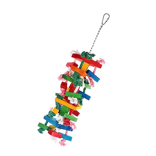 DOITOOL Papagei Beißen Spielzeug Vogel Kauen Spielzeug Helle Decor Sicher Für Papageien Zufällige Farbe DOITOOL Papagei Beißen Spielzeug Vogel Kauen Spielzeug Helle Decor Sicher Für Papageien Zufällige Farbe von DOITOOL
