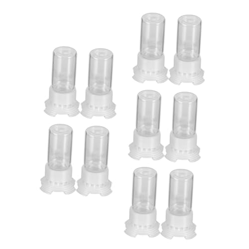 DOITOOL 10 Ameisenfresser Wasserspender für Ameisenfarmen Papageien-Fütterungsbecher Ameisengießbecher Ameisenwasserfresser Taube Trinkbrunnen Zubringer Wasserzufuhr Plastik von DOITOOL