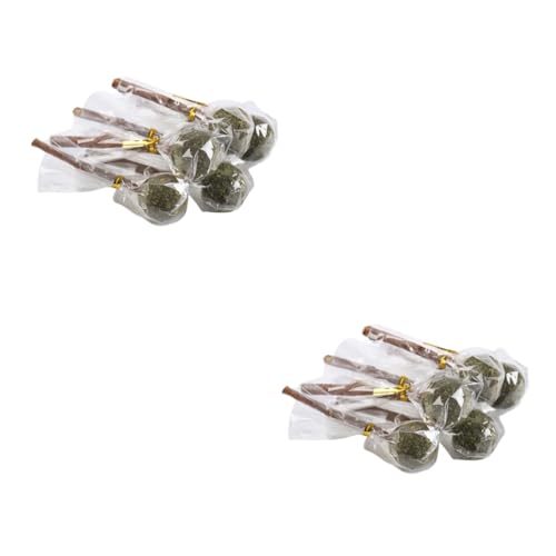 DOITOOL 10 Stück 1 Spielzeug Gras Hamsterfutter Hölzern DOITOOL 10 Stück 1 Spielzeug Gras Hamsterfutter Hölzern von DOITOOL