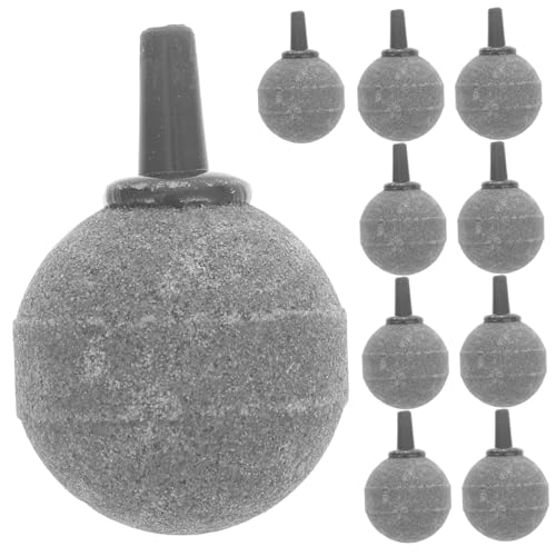 DOITOOL 10st Luftverteiler Für Aquarien Luftpumpe Aquarienluft Sprudelsteine ​​für Hydroponik Ausströmersteine ​​für Aquarien Blase Sauerstoffpumpe Fischbecken Aus Stein von DOITOOL