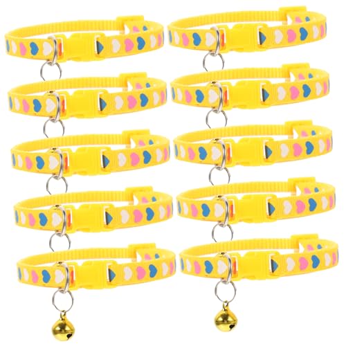 DOITOOL Welpenhalsband mit Herz-Design 8 Wochen Altes Kätzchenhalsband Dekoratives Hundehalsband Wiederverwendbare Haustierhalskette für Den Täglichen Gebrauch DOITOOL Welpenhalsband mit Herz-Design 8 Wochen Altes Kätzchenhalsband Dekoratives Hundehalsband Wiederverwendbare Haustierhalskette für Den Täglichen Gebrauch von DOITOOL
