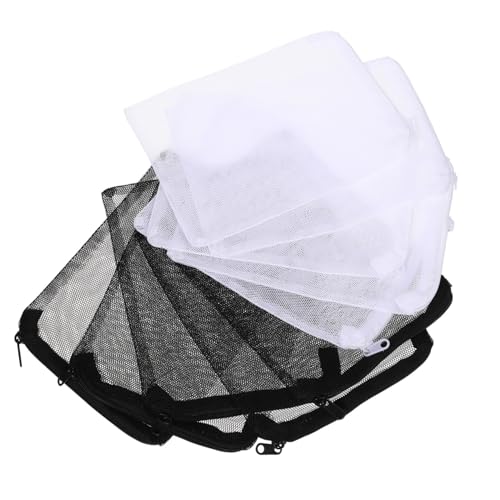 DOITOOL Reißverschluss-medientaschen-Set Für Aquarien 10 Stück Tragbar Für Aquarien Mediennetztaschen von DOITOOL