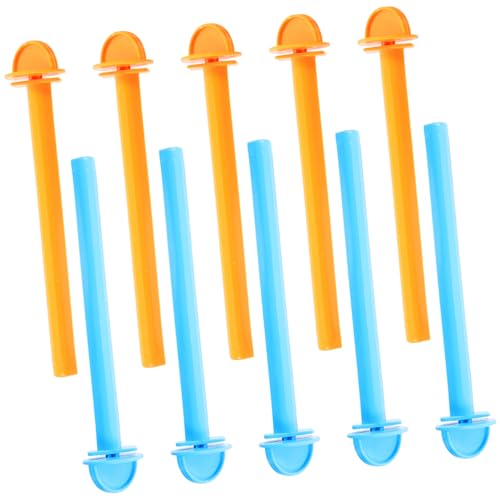 DOITOOL 10st Vogel Stehender Stock Papageienkäfigbarsch Papageienbarschständer Vogeltrainingsstand Spielzeug Für Vogelkäfige Vogelbeißstangen Langen Halterungsstange Plastik DOITOOL 10st Vogel Stehender Stock Papageienkäfigbarsch Papageienbarschständer Vogeltrainingsstand Spielzeug Für Vogelkäfige Vogelbeißstangen Langen Halterungsstange Plastik von DOITOOL