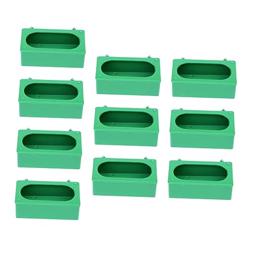 DOITOOL Futtertrog Für Tauben Vögel 10 Stücke Papagei Feeder-Spill Vogel Feeder Tröge Set DOITOOL Futtertrog Für Tauben Vögel 10 Stücke Papagei Feeder-Spill Vogel Feeder Tröge Set von DOITOOL