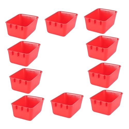 DOITOOL 10st Vogeltränke Hamster Zubehör Für Vögel Plastik Vogel Liefert DOITOOL 10st Vogeltränke Hamster Zubehör Für Vögel Plastik Vogel Liefert von DOITOOL