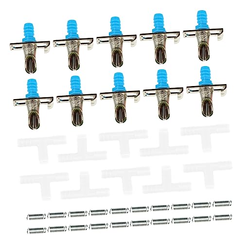 DOITOOL Futter- und Wasserspender-Set für Haustiere für Kaninchen 10-teilig Futterspender mit Doppelfeder für Die Landwirtschaft DOITOOL Futter- und Wasserspender-Set für Haustiere für Kaninchen 10-teilig Futterspender mit Doppelfeder für Die Landwirtschaft von DOITOOL