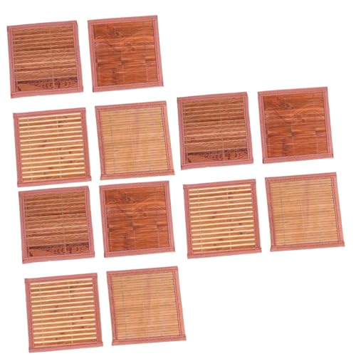 DOITOOL 12 STK Hamstermatte Einstreu für Hamster Kaninchen Hase Grasmatte Hamstergrasmatte Haustier Sommermatten für Hamster Kühlkissen für den Sommer Hitzeschild natürlicher Bambus DOITOOL 12 STK Hamstermatte Einstreu für Hamster Kaninchen Hase Grasmatte Hamstergrasmatte Haustier Sommermatten für Hamster Kühlkissen für den Sommer Hitzeschild natürlicher Bambus von DOITOOL