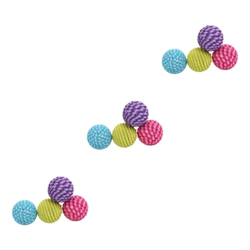 DOITOOL 12 STK Kauspielzeug für Welpen Puzzle-Spielzeug für Welpen Kätzchenspielzeug Katzenwollknäuel Spielzeuge Ballspielzeug für Katzen Katzen-Teaser die Katze Katzenball Hundeball DOITOOL 12 STK Kauspielzeug für Welpen Puzzle-Spielzeug für Welpen Kätzchenspielzeug Katzenwollknäuel Spielzeuge Ballspielzeug für Katzen Katzen-Teaser die Katze Katzenball Hundeball von DOITOOL