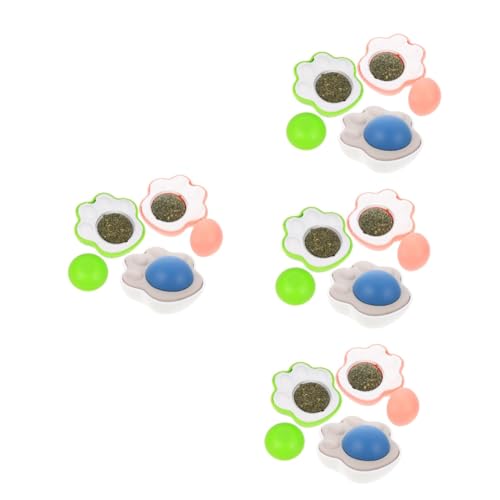DOITOOL 12 STK Katzenminze Spielzeug Katzenminze Drehbar Essbar Spielzeugbälle Für Katzen Leckspielzeug Für Katzenkätzchen Katzenminze Aufkleben Katzenminze Wand Locken Pp Schläger DOITOOL 12 STK Katzenminze Spielzeug Katzenminze Drehbar Essbar Spielzeugbälle Für Katzen Leckspielzeug Für Katzenkätzchen Katzenminze Aufkleben Katzenminze Wand Locken Pp Schläger von DOITOOL