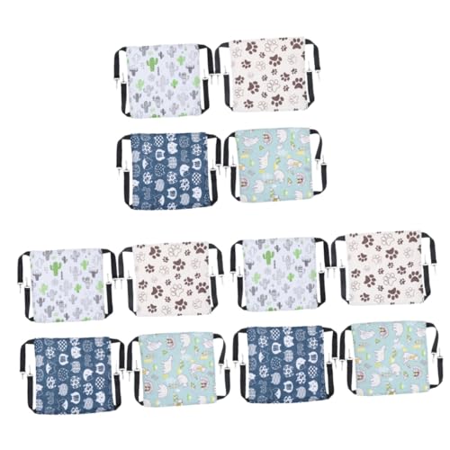 DOITOOL 3 Sets Haustier-schlafnest Hängematte Für Kleintiere Katzennest Hängebett Warmes Haustierbett Heimtierbedarf Haken 4 Stück * 3 von DOITOOL