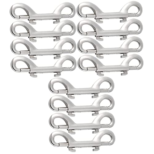 DOITOOL Robuste Hundeleinen-Clips Karabinerhaken 12 Stück Haken Aus Zinklegierung Für Rucksäcke Und Haustierleinen von DOITOOL