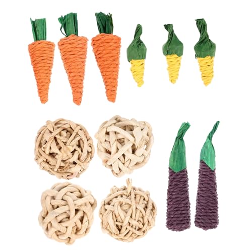 DOITOOL 12pc Set Guinea Pig Nahrungssuche Spielzeug Hamster Spielzeug Molaren Kauen Stick Sammlung DOITOOL 12pc Set Guinea Pig Nahrungssuche Spielzeug Hamster Spielzeug Molaren Kauen Stick Sammlung von DOITOOL