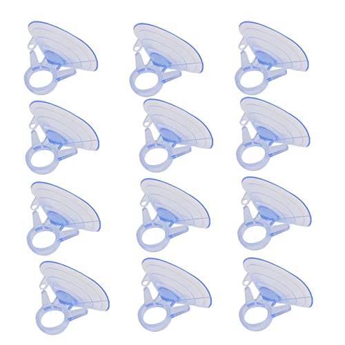 DOITOOL 45mm PVC Saugnäpfe Mit Zugring Für Aquarien Vakuum Saugnapf Zur Sicheren Befestigung An Glasflächen Transparent Stabil Und Vielseitig Einsetzbar von DOITOOL