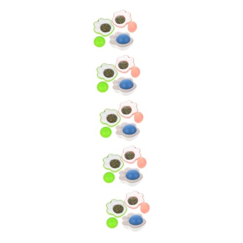 DOITOOL 5er-Sets Spielzeug Für Katzen Interaktives Indoor-kätzchenspielzeug Katzenleckerlis Keine Chemikalien Erfrischt Den Atem Verbessert Die Mundgesundheit 3 stück * 5 DOITOOL 5er-Sets Spielzeug Für Katzen Interaktives Indoor-kätzchenspielzeug Katzenleckerlis Keine Chemikalien Erfrischt Den Atem Verbessert Die Mundgesundheit 3 stück * 5 von DOITOOL