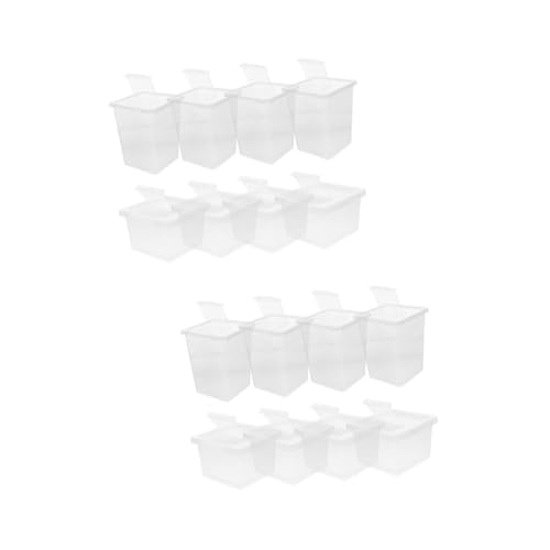 DOITOOL 16 STK Fütterungsbox tragbarer Schlangenkäfig Plastikbehälter Tier Reptilienkäfig für den Haushalt Grillenhalter füttern gewidmet Terrarium füttere die Schlange Reptilienkiste von DOITOOL