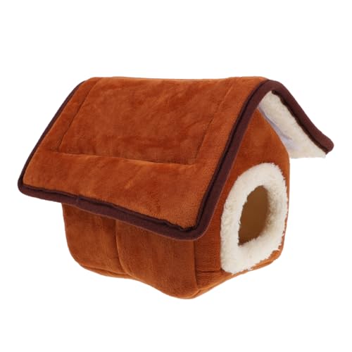 DOITOOL Warmes Nest Für Hamster Meerschweinchenhütte Weiche Und Bequeme Schlafhöhle Für Haustiere Hergestellt Aus Sicheren Materialien von DOITOOL