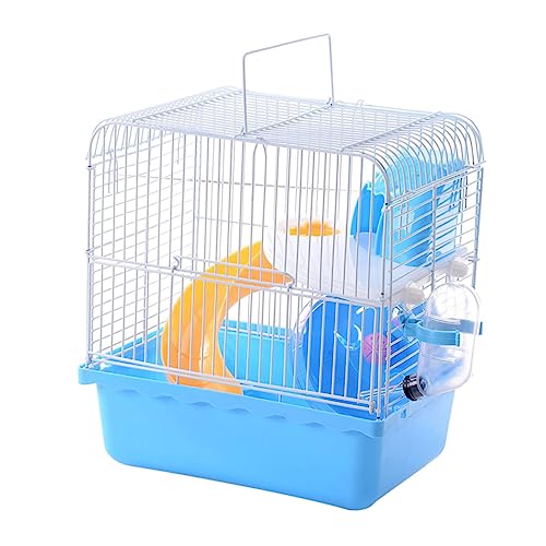 DOITOOL Material Hamster-Tragetasche Käfig Modell Käfig Chinchilla Zuchtkäfig Klein Für Glückliche Hamster Zufällige Farbe von DOITOOL