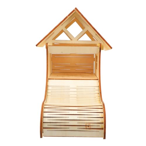 DOITOOL Hamster Klettergerüst Aus Hamster Kleines Haustierhaus Natur Lebensraum Ideal Für Zwerghamster Mit Plattform Und Treppe Nager Zubehör Für Den Käfig DOITOOL Hamster Klettergerüst Aus Hamster Kleines Haustierhaus Natur Lebensraum Ideal Für Zwerghamster Mit Plattform Und Treppe Nager Zubehör Für Den Käfig von DOITOOL