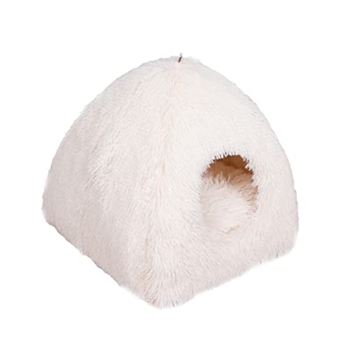 DOITOOL Katzenbett Weicher Plüsch Warm Für Katzen Für Hunde Laufstall Für Haustiere 40 X 40 X 37 cm Cremefarben DOITOOL Katzenbett Weicher Plüsch Warm Für Katzen Für Hunde Laufstall Für Haustiere 40 X 40 X 37 cm Cremefarben von DOITOOL