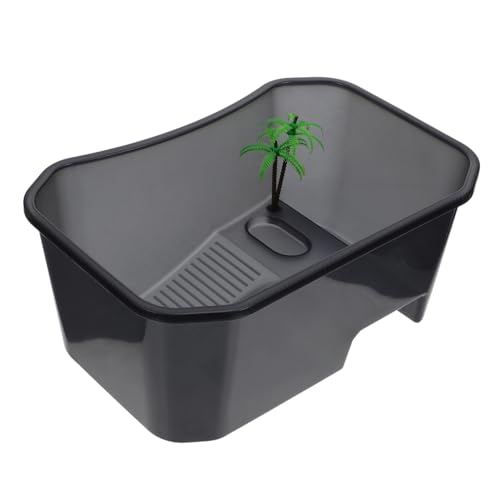 DOITOOL 1stk Mini-schildkrötenbecken Terrarienreptil Aquarium-kit Minitiere Eidechsen Amphibienbecken Für Haustiere Großes Terrarium Kleine Glasbehälter Kriechen Haustierkiste Plastik von DOITOOL