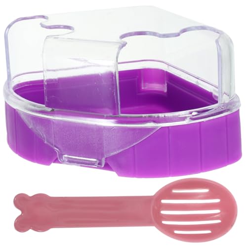 DOITOOL Serviertablett 1Stk Töpfchenbad Sandraum Haustier Sandbad Töpfchen Sandraum Prinzessin Aquarium Mini Haustierzubehör Saunaraum für Haustiere Dreieck Hase Wanne Hamster Liebhaber DOITOOL Serviertablett 1Stk Töpfchenbad Sandraum Haustier Sandbad Töpfchen Sandraum Prinzessin Aquarium Mini Haustierzubehör Saunaraum für Haustiere Dreieck Hase Wanne Hamster Liebhaber von DOITOOL