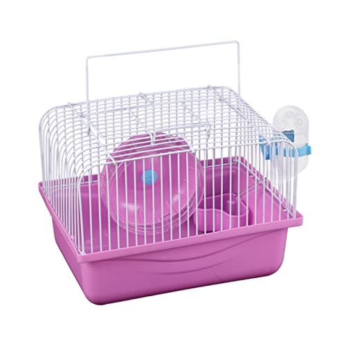 1Stk Hamster häuschen hamsterbett Hamster Wheel Hamster käfig Hamster cage Kleintierspielzeug Haustierkäfig Chinchillakäfig Haustierhaus Doppelschicht Hamsterkäfig Kleintierbedarf von DOITOOL