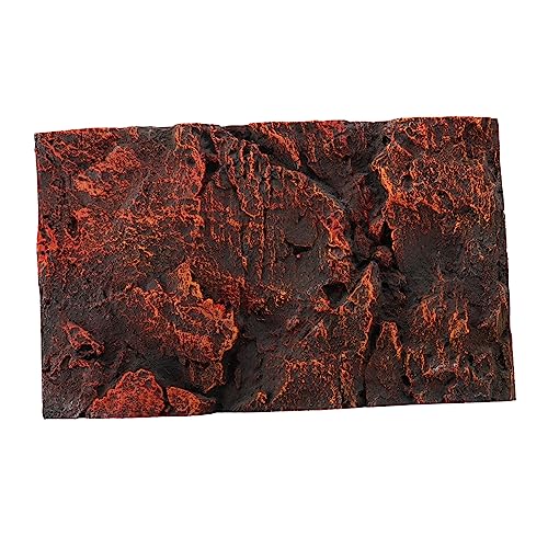 DOITOOL Hintergrundplatte Für Reptilienbecken Aus Pu-Material 3D-dekorplatte Für Schildkrötenbecken Lichtbeständig Stilvoll Für Und Becken von DOITOOL
