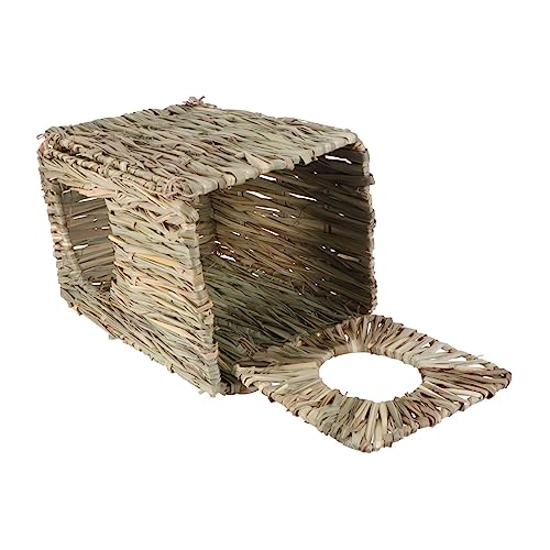 DOITOOL Gras Kaninchen Hase Bett für Kaninchen Natürliche Nest Klapp Nest Versorgung Tier Nest Meerschweinchen Bett DOITOOL Gras Kaninchen Hase Bett für Kaninchen Natürliche Nest Klapp Nest Versorgung Tier Nest Meerschweinchen Bett von DOITOOL