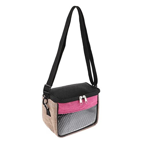 DOITOOL Reisetasche Für Haustiere Für Den Außenbereich Transportbox Für Hamster Eichhörnchen Meerschweinchen Leicht Zu Tragen Atmungsaktives Material von DOITOOL