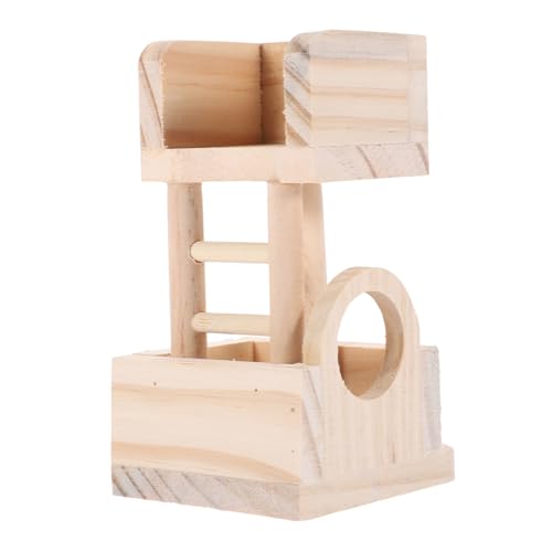 DOITOOL Lustiger Beobachtungsturm Aus Holz Für Hamster Haustierspielzeug Sicheres Naturmaterial Für Hamstermäuse Zufälliger Stil DOITOOL Lustiger Beobachtungsturm Aus Holz Für Hamster Haustierspielzeug Sicheres Naturmaterial Für Hamstermäuse Zufälliger Stil von DOITOOL