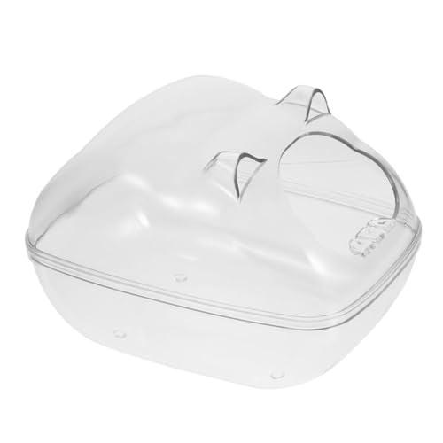 DOITOOL Hamster Badezimmer Abnehmbare Katzentoilette Haustier Badewanne Sandkasten für Kleintierspielzeug DOITOOL Hamster Badezimmer Abnehmbare Katzentoilette Haustier Badewanne Sandkasten für Kleintierspielzeug von DOITOOL