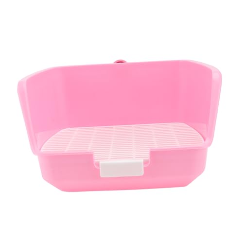DOITOOL 1stk Kaninchentoilette Badezimmer Kleines Tier Hamster Töpfchentrainer -katzentoilette Meerschweinchen Toilette Kaninchenbedarf Rosa Die Täglichen Erfordernisse Haustier Plastik DOITOOL 1stk Kaninchentoilette Badezimmer Kleines Tier Hamster Töpfchentrainer -katzentoilette Meerschweinchen Toilette Kaninchenbedarf Rosa Die Täglichen Erfordernisse Haustier Plastik von DOITOOL
