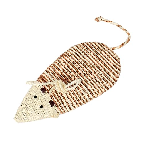 DOITOOL Kratzbaum Für Katzen Katzenkratzbrett 1 Stück Mausform Sisal-kratzspielzeug Für Katzen Kätzchen Kratzbrett Zufällige Farbe DOITOOL Kratzbaum Für Katzen Katzenkratzbrett 1 Stück Mausform Sisal-kratzspielzeug Für Katzen Kätzchen Kratzbrett Zufällige Farbe von DOITOOL