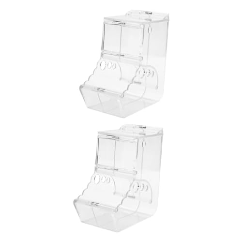 DOITOOL 2 Stücke Sichere Pet Feeder Für Hamster Lebensmittel Keine Kanten Ecken Automatische Pet Feeder Schüssel DOITOOL 2 Stücke Sichere Pet Feeder Für Hamster Lebensmittel Keine Kanten Ecken Automatische Pet Feeder Schüssel von DOITOOL