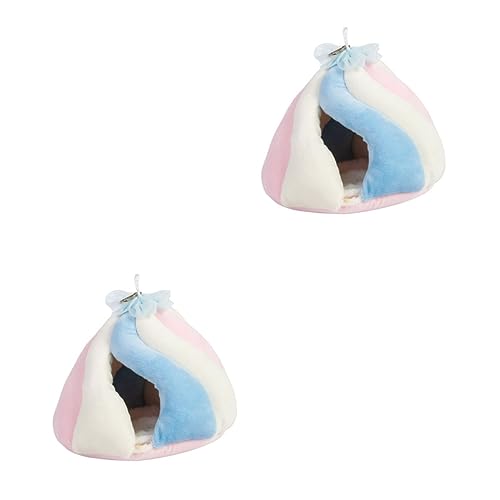 DOITOOL 2 Stück Käfig-hängematte Für Meerschweinchen Mabogany Spun Haustierbett Universal Für Jahreszeiten DOITOOL 2 Stück Käfig-hängematte Für Meerschweinchen Mabogany Spun Haustierbett Universal Für Jahreszeiten von DOITOOL