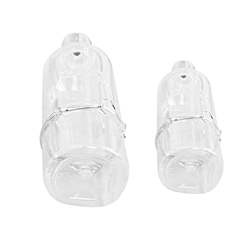 DOITOOL Tragbarer Automatischer Wasserspender Für Haustiere Auslaufsichere Flasche Für Kleintiere 2 Stück 350 Ml 180 Ml DOITOOL Tragbarer Automatischer Wasserspender Für Haustiere Auslaufsichere Flasche Für Kleintiere 2 Stück 350 Ml 180 Ml von DOITOOL