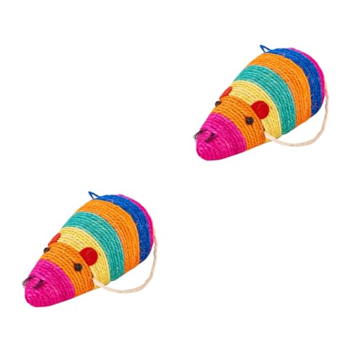DOITOOL 2 Stücke Cat Scratch Pad Muster Sisal Material Interaktive Lustige Katze Spielzeug Scratch Pet Pad DOITOOL 2 Stücke Cat Scratch Pad Muster Sisal Material Interaktive Lustige Katze Spielzeug Scratch Pet Pad von DOITOOL