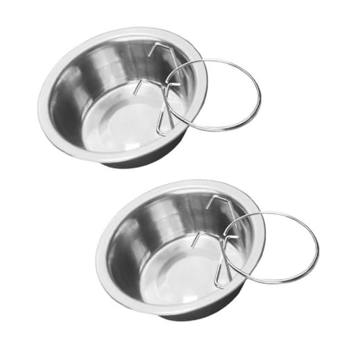 DOITOOL 2 Sets Edelstahl-futternapf Für Haustiere Hundewassernapf Hängender Futter- Und Wassernapf Für Hunde DOITOOL 2 Sets Edelstahl-futternapf Für Haustiere Hundewassernapf Hängender Futter- Und Wassernapf Für Hunde von DOITOOL