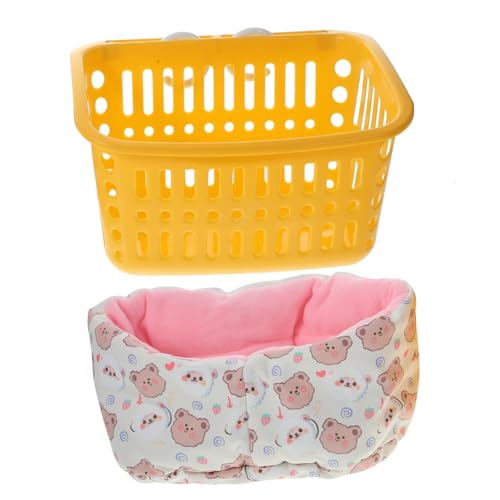 DOITOOL 2 Sätze Sugar Glider Hängematte Hamster hängematte haustierbett Hasenversteckhöhle bequemes Hamsterbett Bequeme Hamsterhängematte Hamster-Accessoire Sanft schlafendes Nest das Bett von DOITOOL