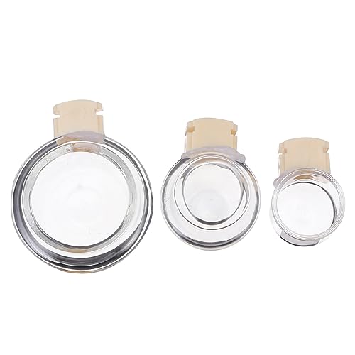DOITOOL 2sätze Vogel Futter Und Wassernapf Teiliges Zubehör Für Vogelkäfige Inklusive Futtertasse Wasserbecher Und Badewanne Installieren Transparent Und Platzsparend von DOITOOL